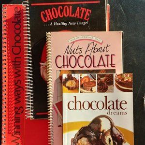 4 Cookbooks featuring chocolate